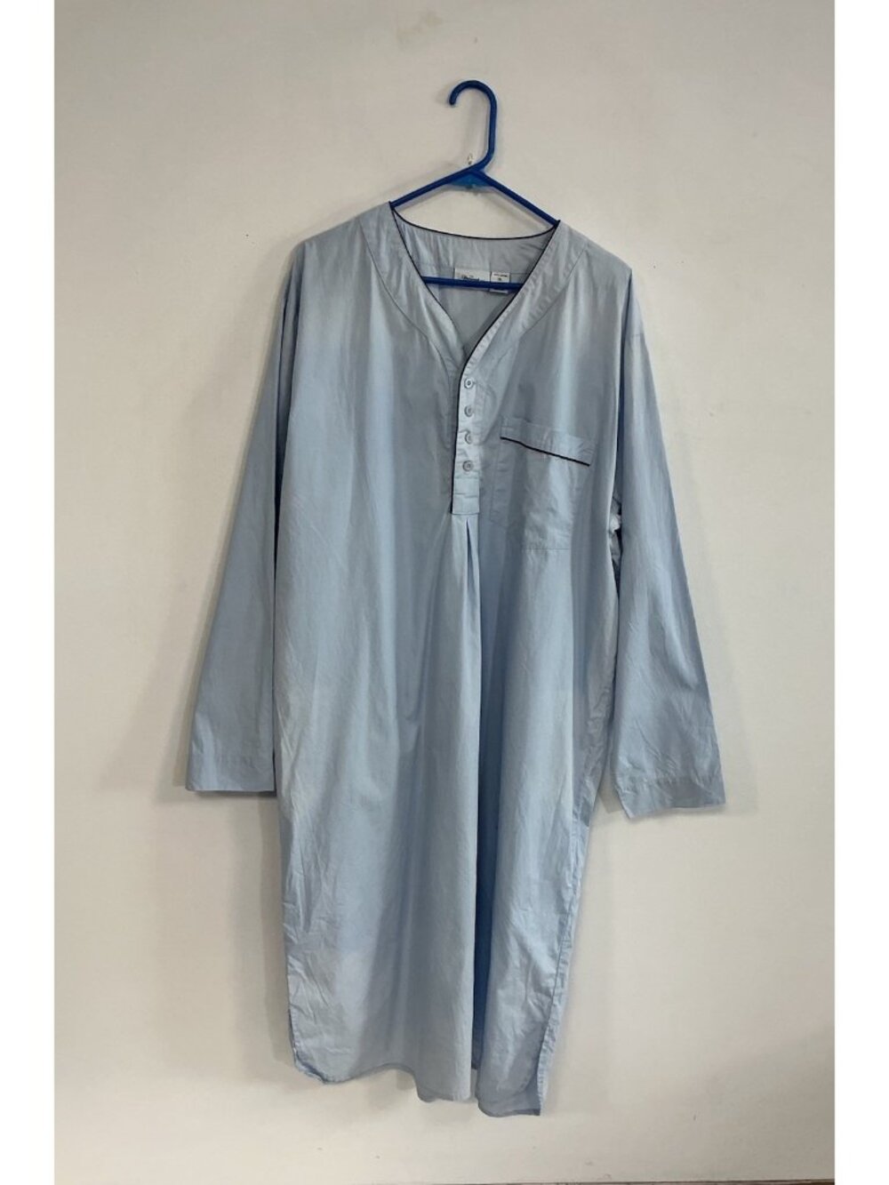 The Vermont Country Store Pajama Cotton Sleepshirt Mens XL
